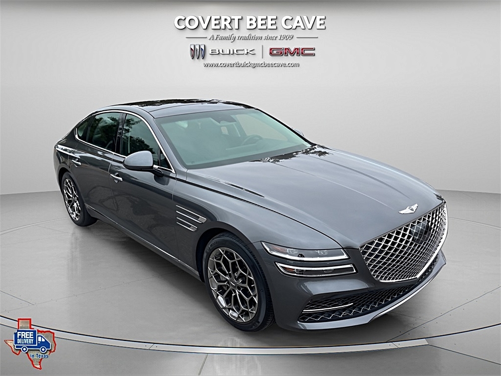 Used 2021 GENESIS G80 Base with VIN KMTGC4SDXMU063376 for sale in Austin, TX