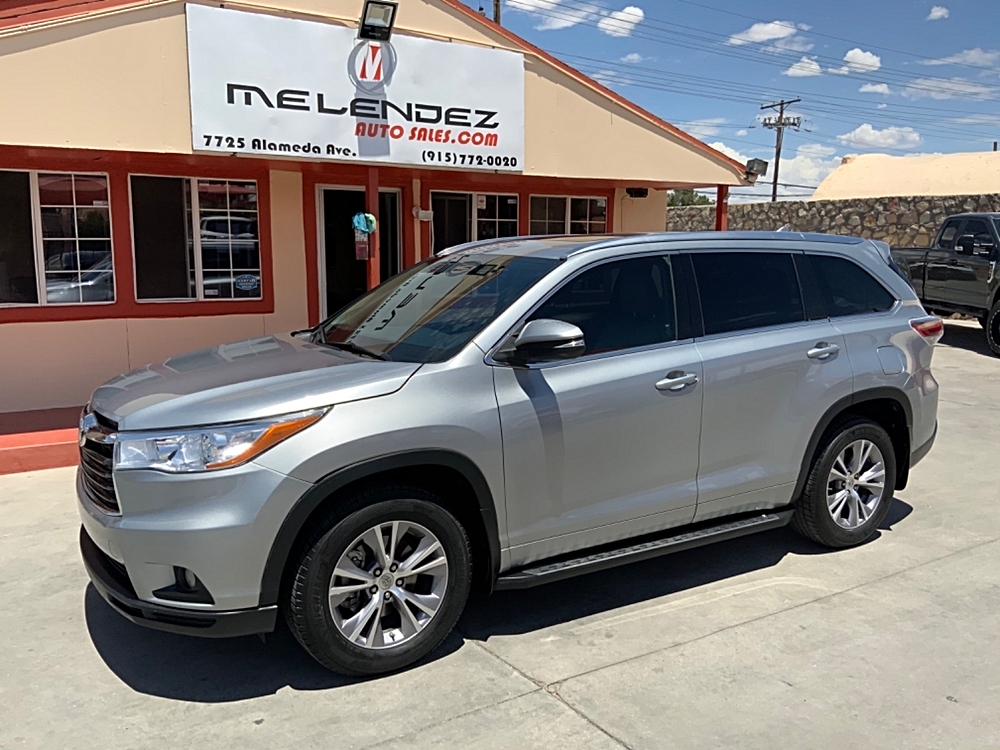 Melendez Auto Sales Inc. 2015 Toyota Highlander FWD 4dr V6 XLE | Auto ...