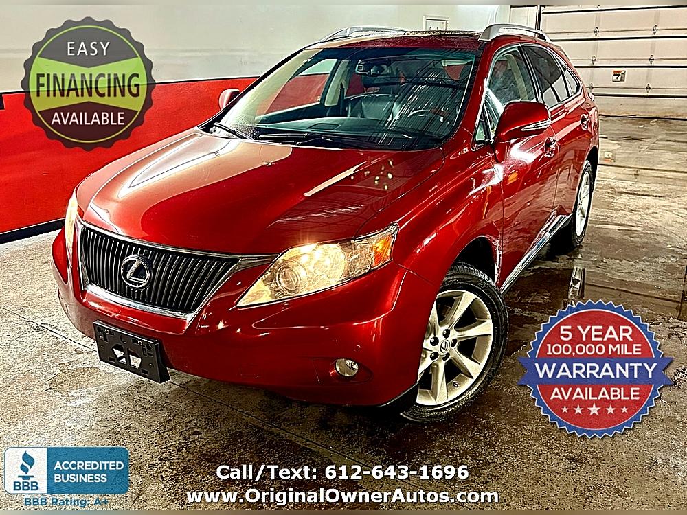 original owner autos 2010 Lexus RX 350 2 owners 63k miles Auto
