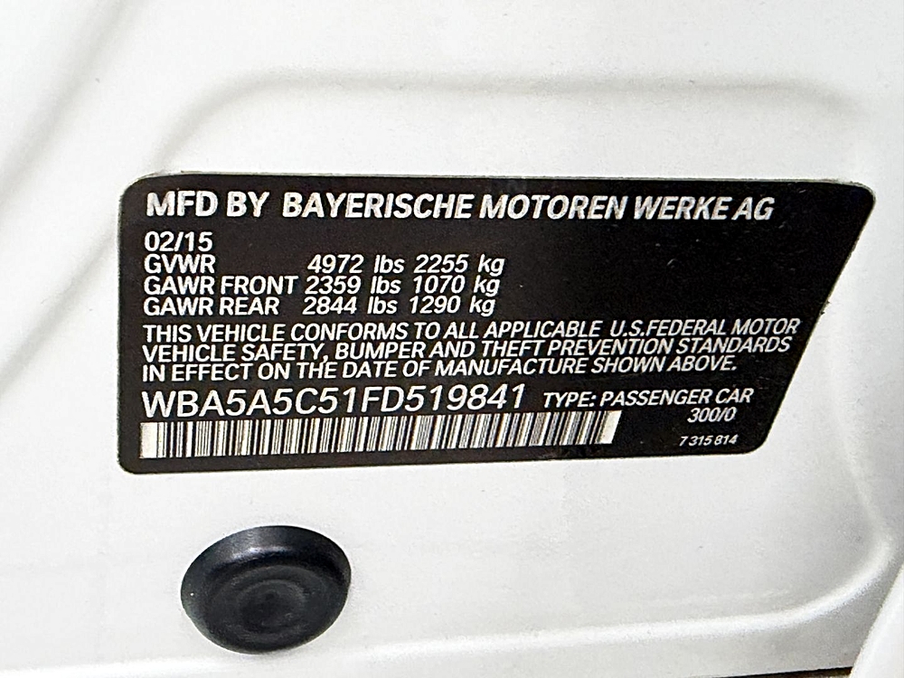 2015 BMW 5 Series 528i - Photo 20