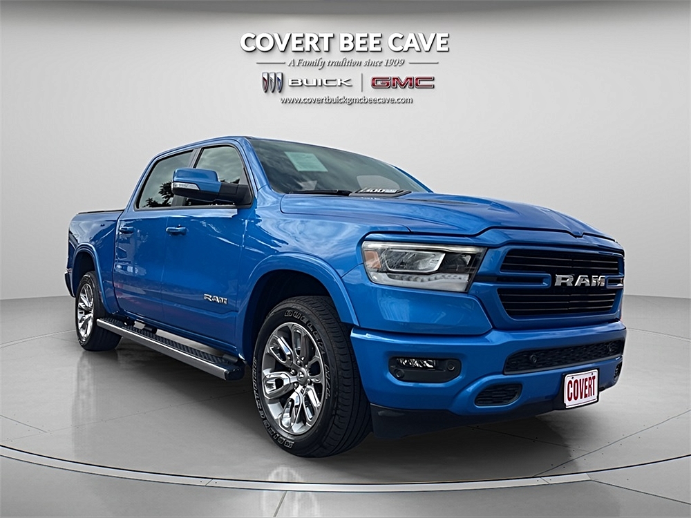 Used 2022 RAM Ram 1500 Pickup Laramie with VIN 1C6RREJT2NN113758 for sale in Austin, TX