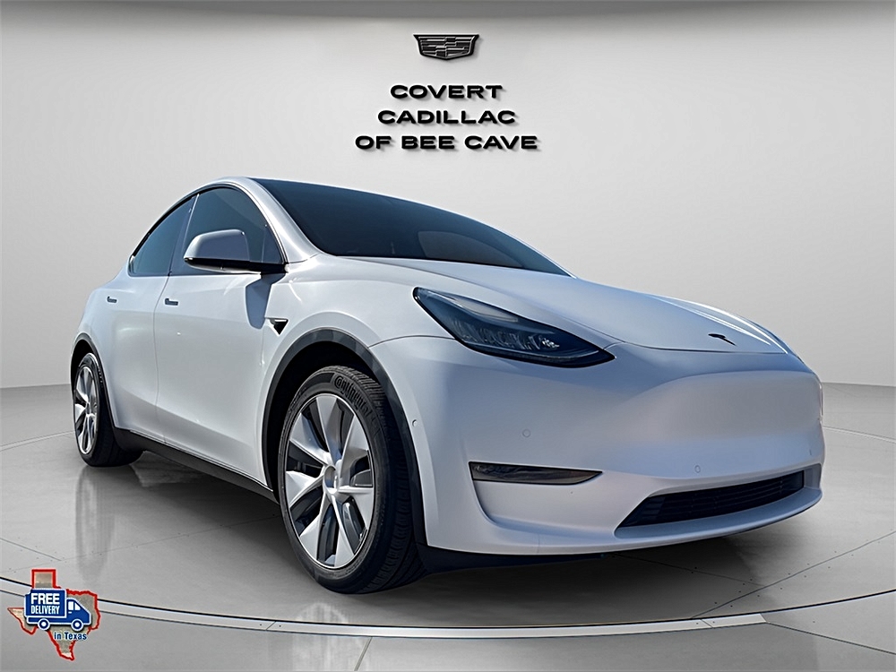 Used 2020 Tesla Model Y Performance with VIN 5YJYGDEF2LF005547 for sale in Austin, TX