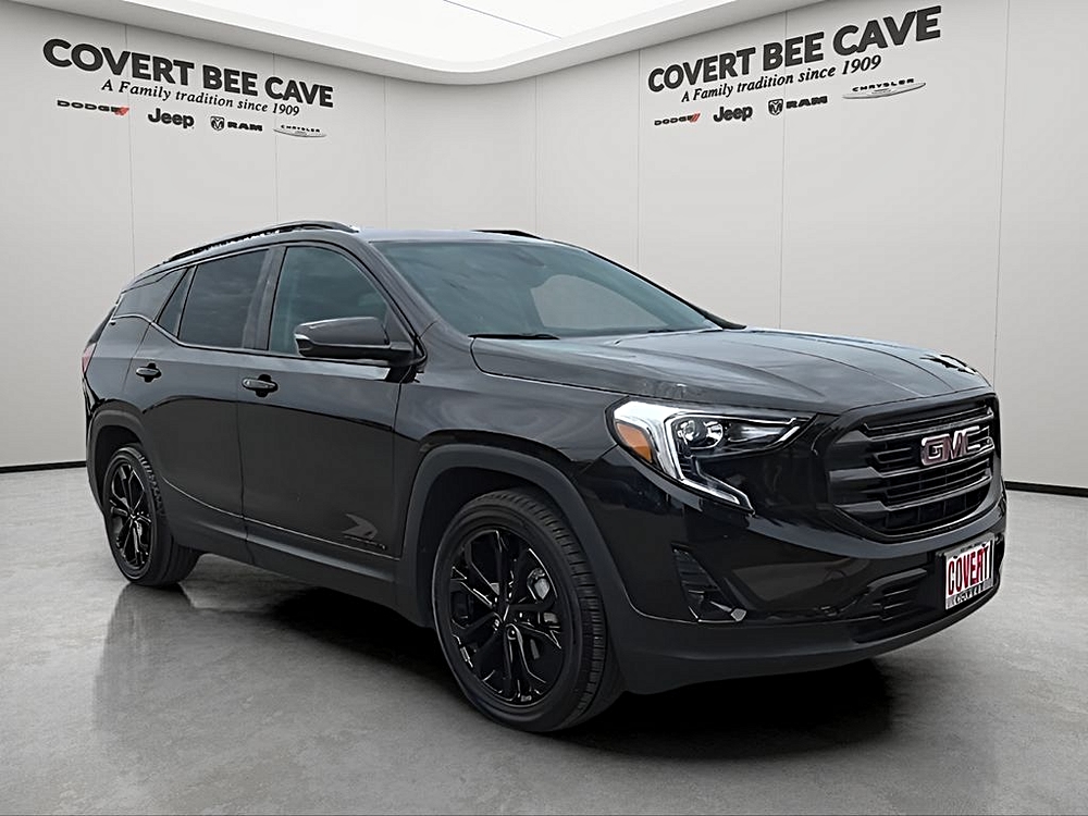 Used 2021 GMC Terrain SLT with VIN 3GKALPEV0ML320618 for sale in Austin, TX