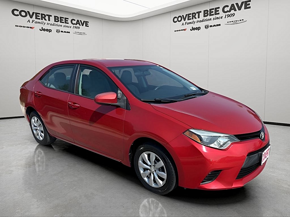 Used 2014 Toyota Corolla LE with VIN 5YFBURHE6EP140116 for sale in Austin, TX
