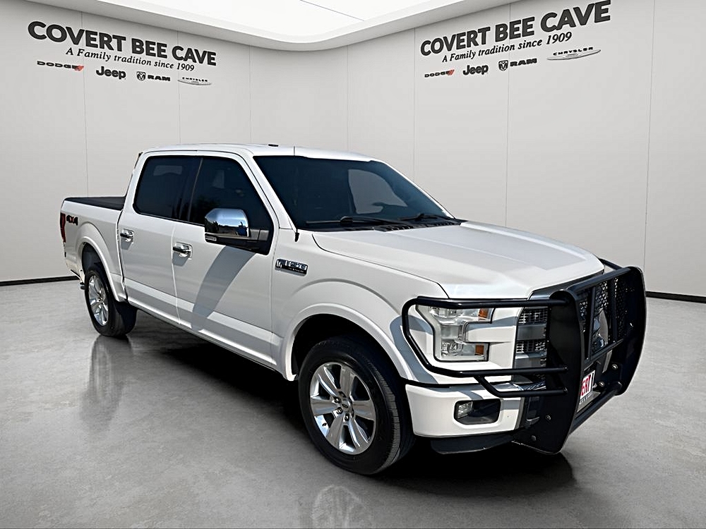 Used 2016 Ford F-150 Platinum with VIN 1FTEW1EG9GFC39117 for sale in Austin, TX