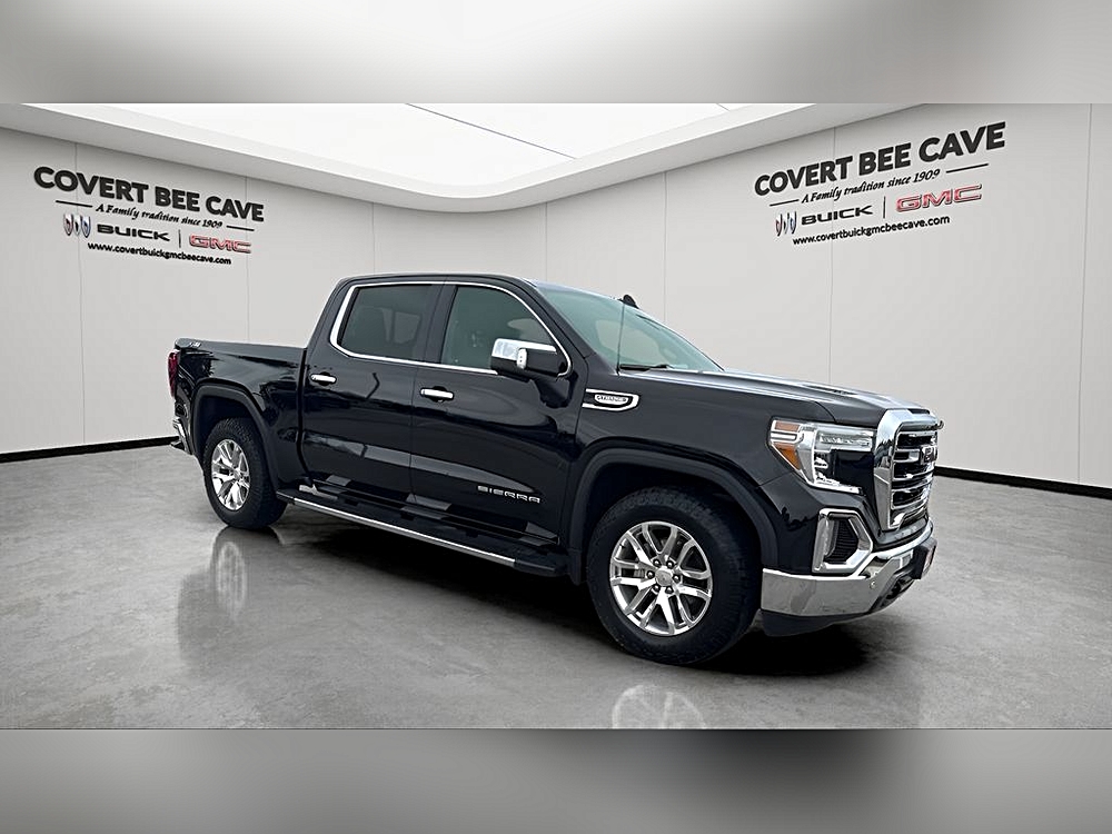 Used 2022 GMC Sierra 1500 Limited SLT with VIN 3GTU9DED3NG196979 for sale in Austin, TX