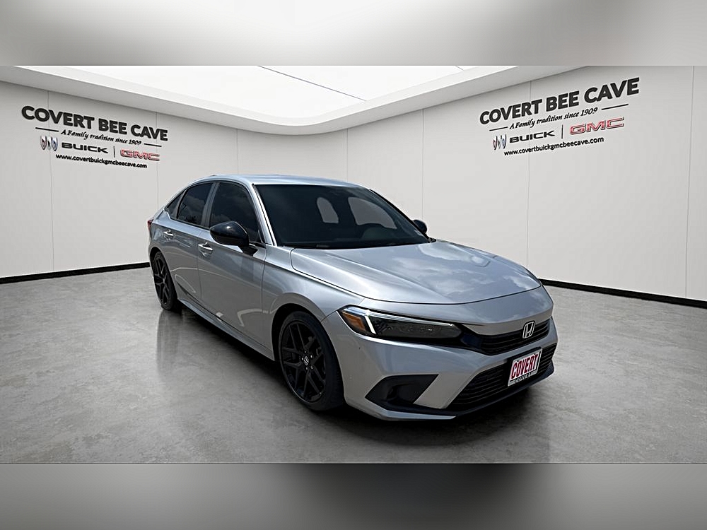 Used 2022 Honda Civic Sport with VIN 2HGFE2F56NH600973 for sale in Austin, TX
