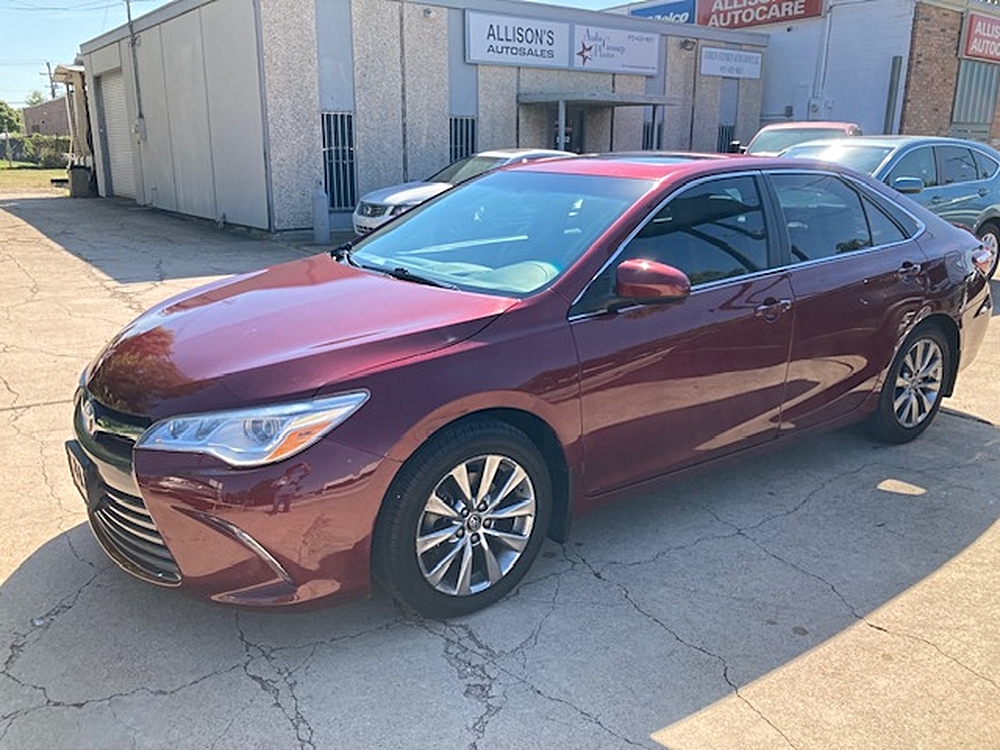 2016 TOYOTA CAMRY XLE V6