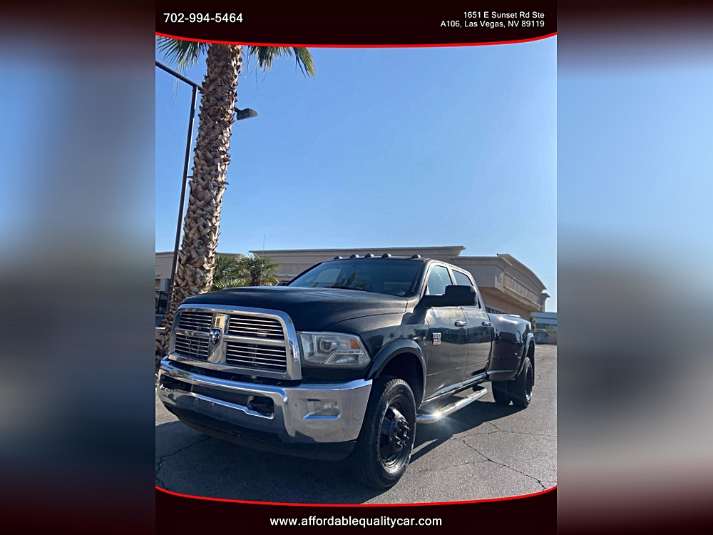 2010 Dodge Ram 3500 Crew Cab Laramie Pickup 4D 8 ft