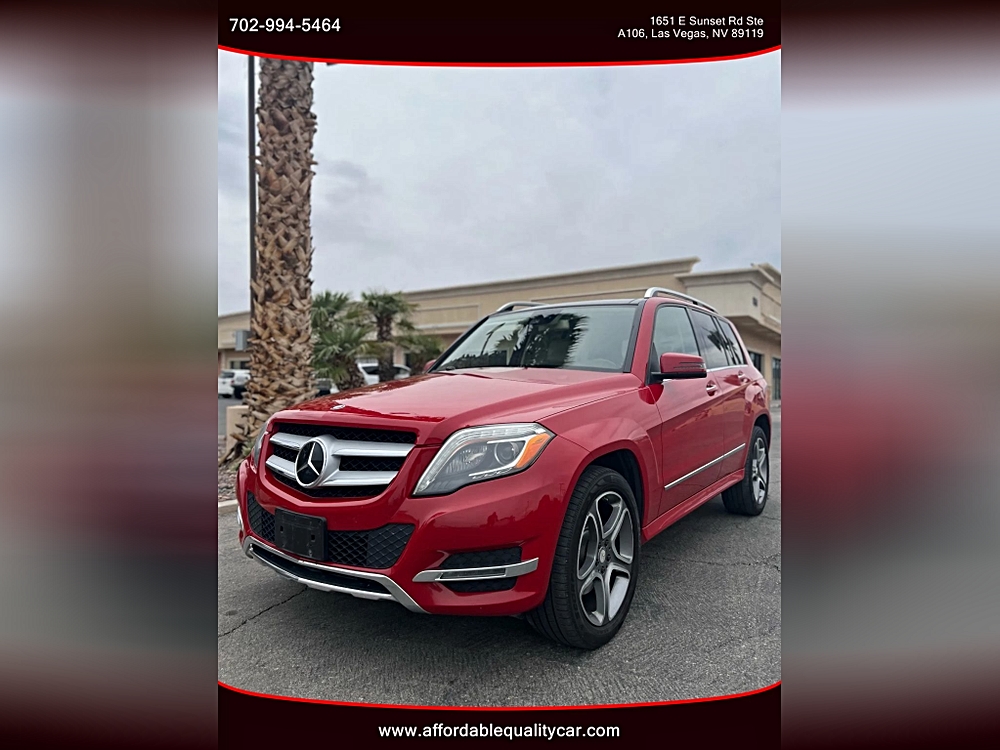 2015 Mercedes-Benz GLK-Class GLK 250 BlueTEC 4MATIC Sport Utility 4D