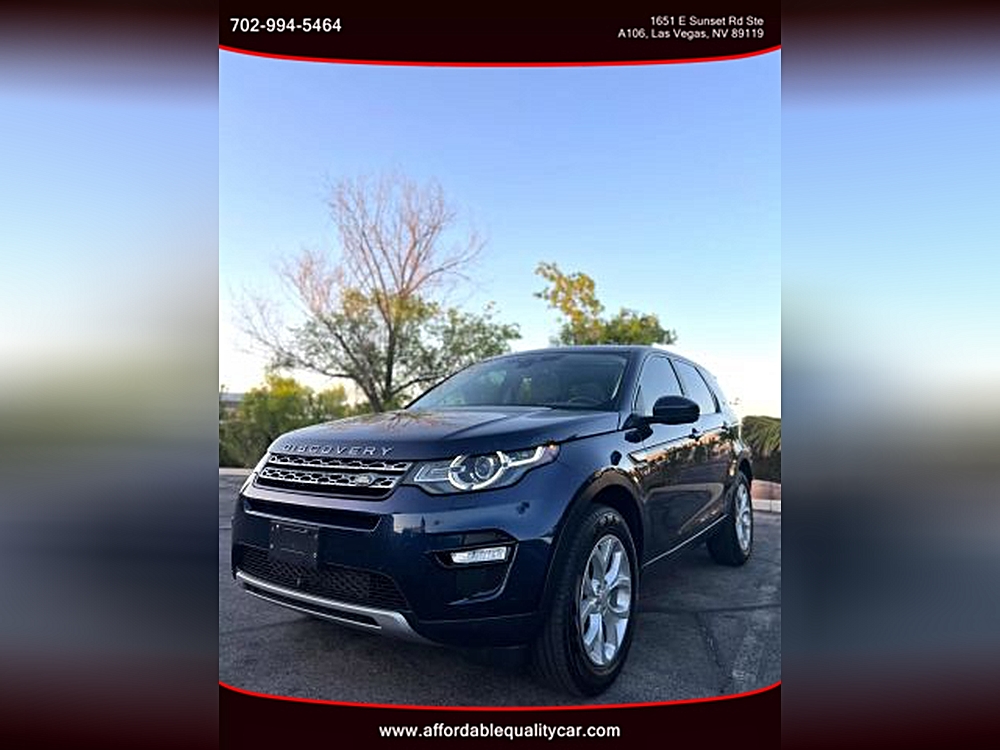 2017 Land Rover Discovery Sport HSE Sport Utility 4D