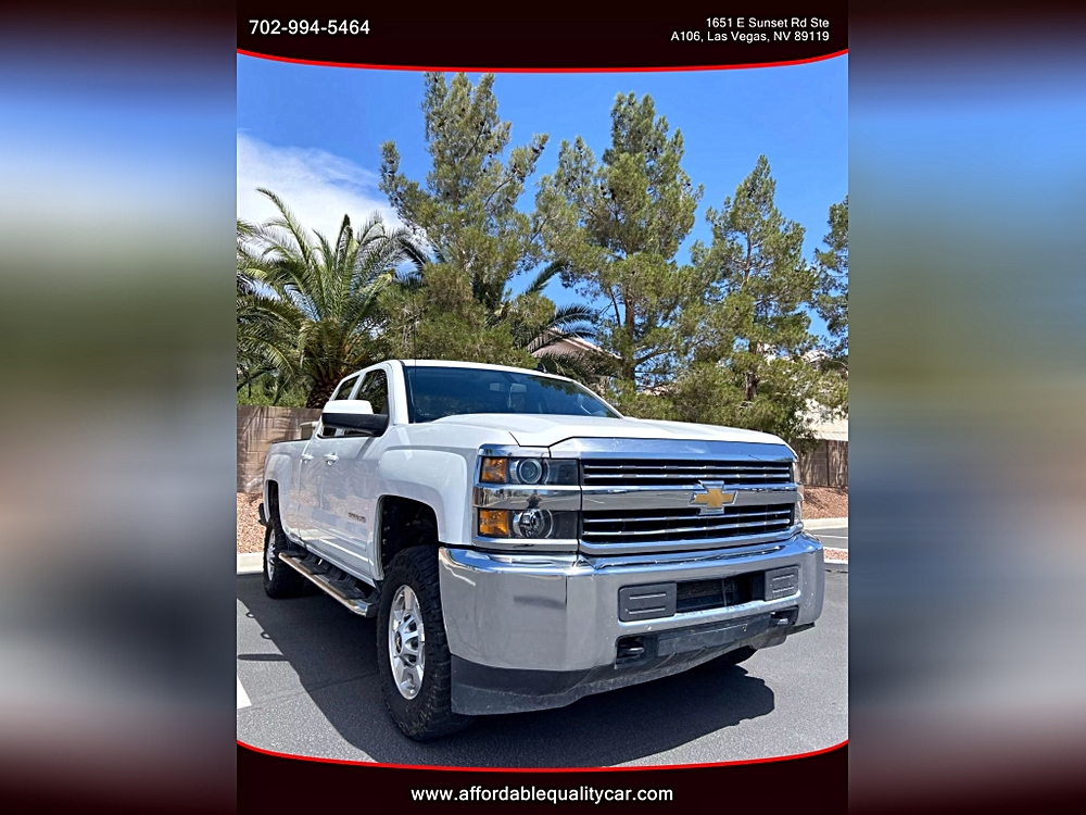 2018 Chevrolet Silverado 2500 HD Double Cab LT Pickup 4D 6 1/2 ft