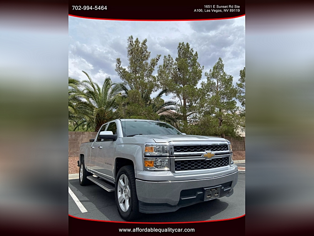 2015 Chevrolet Silverado 1500 Double Cab LS Pickup 4D 6 1/2 ft