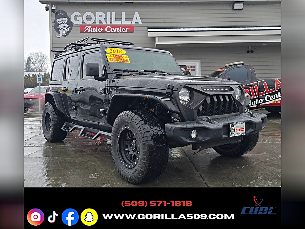 2018 Jeep All-New Wrangler Unlimited Sport S