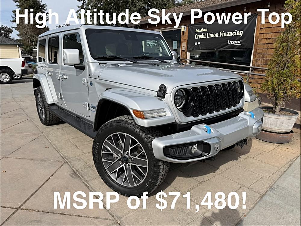 2024 Jeep Wrangler 4xe High Altitude 4XE