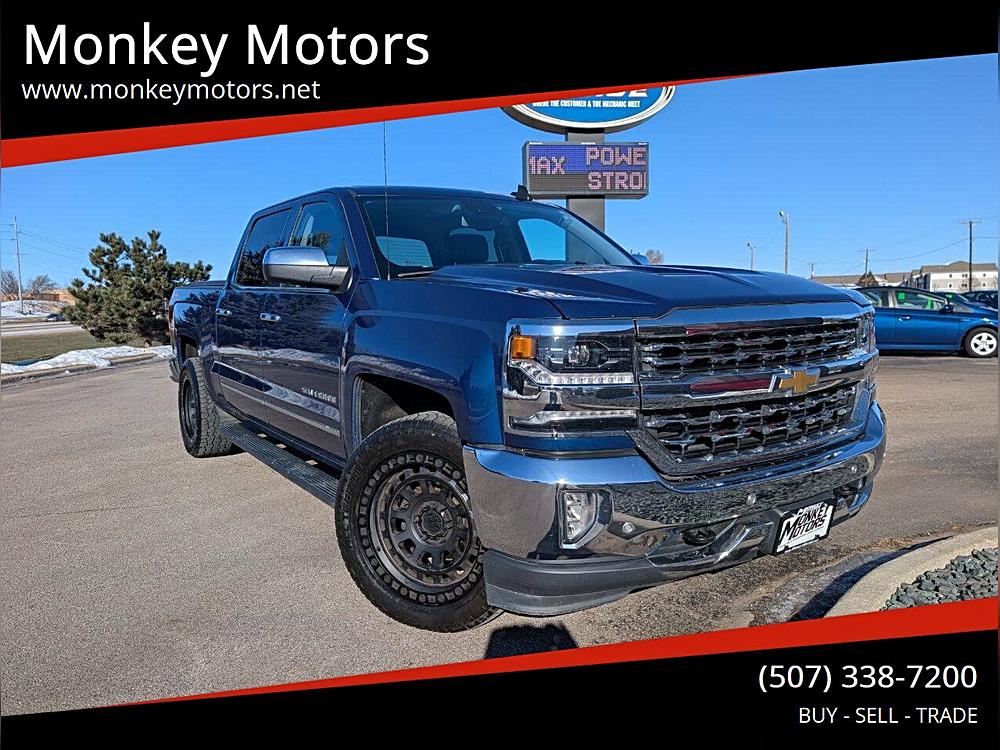 2018 Chevrolet Silverado 1500 LTZ Z71 4x4 4dr Crew Cab 5.8 ft. SB