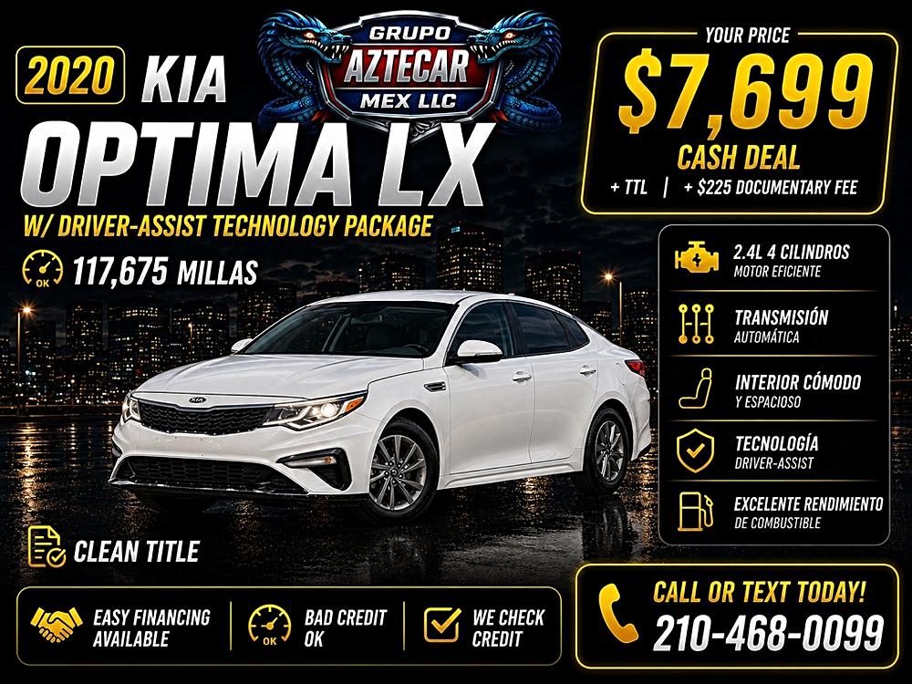2020 Kia Optima LX AT's photo
