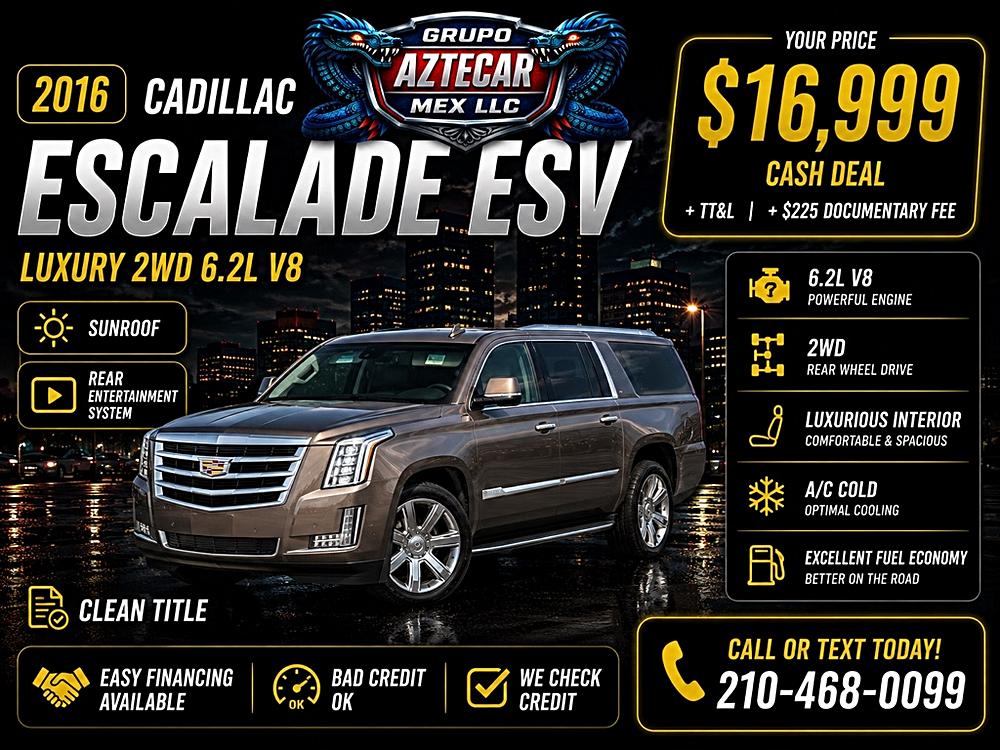 2016 Cadillac Escalade ESV 2WD Luxury's photo