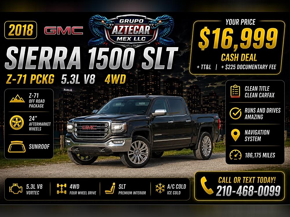 2018 GMC Sierra 4WD Crew Cab Short Box SLT's photo