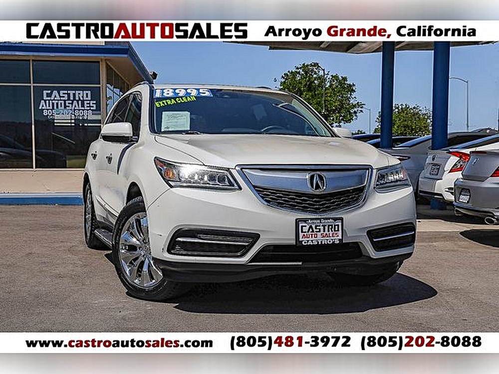 2016 Acura MDX Technology Package