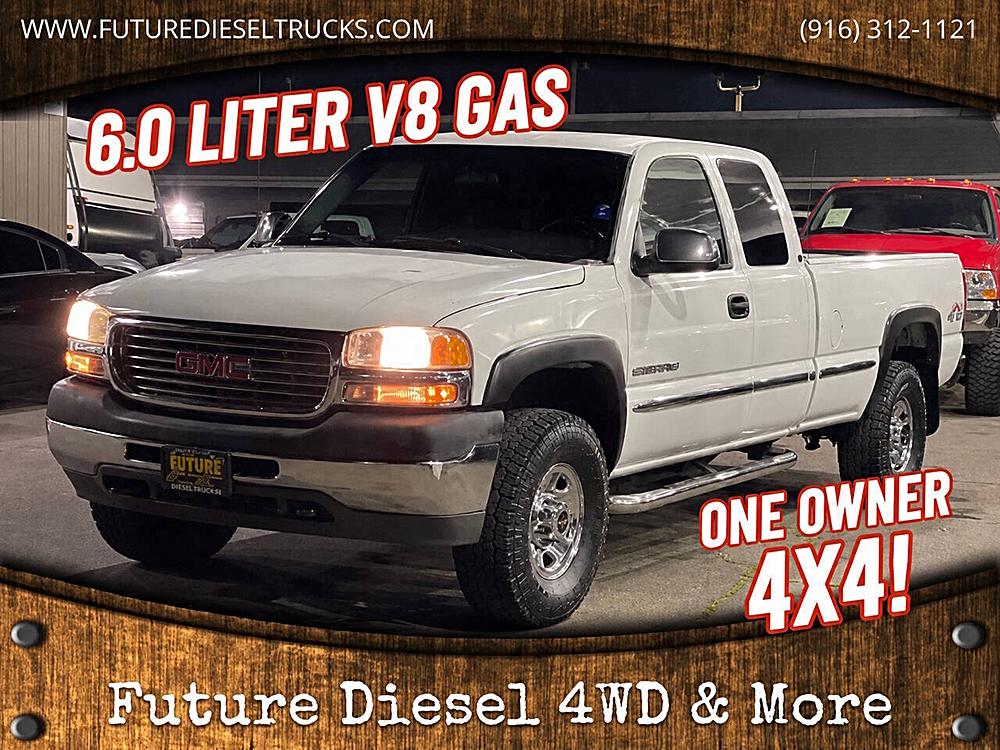 2001 GMC Sierra 2500HD 4WD Extended Cab SWB SLE's photo