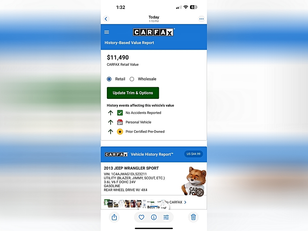 2013 Jeep Wrangler Sport's photo