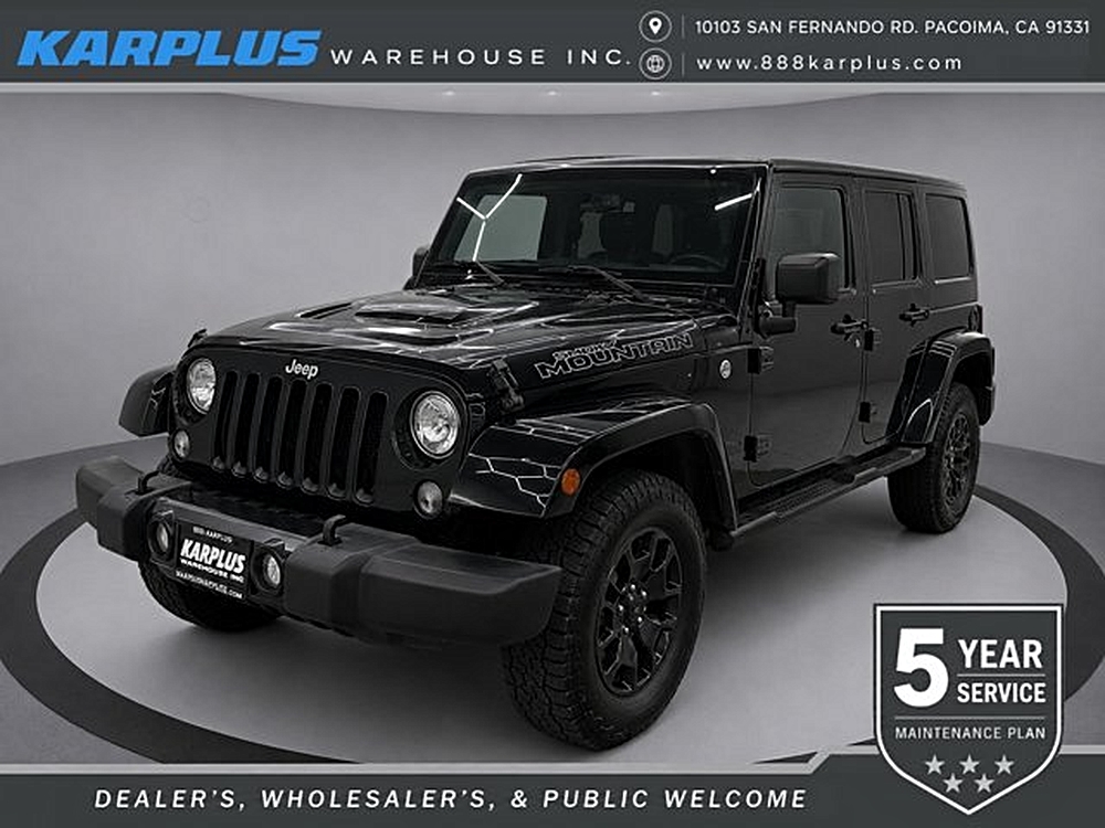 2017 Jeep Wrangler Unlimited