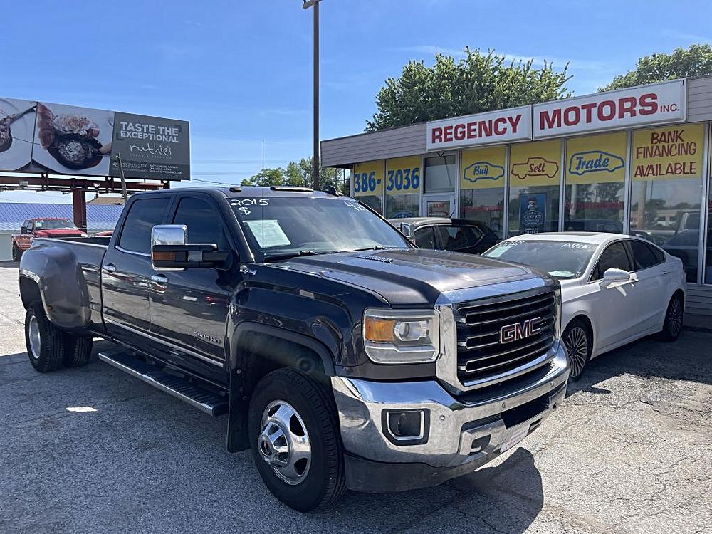 2015 GMC Sierra 4WD Crew Cab 8ft SLT DRW's photo