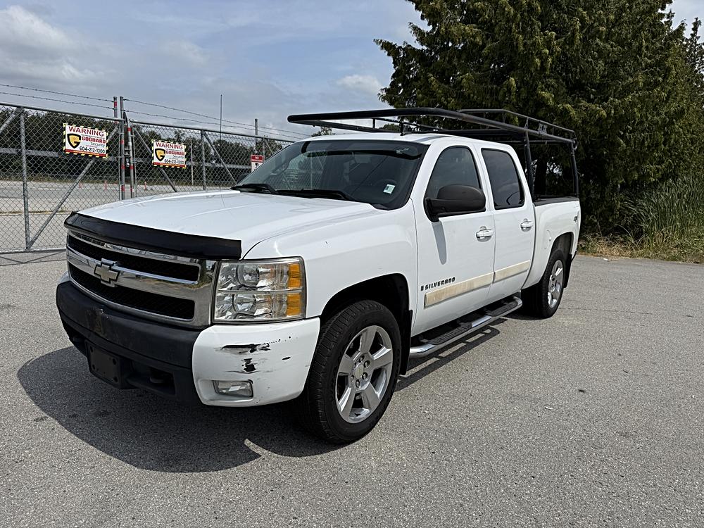 2007 CHEVROLET SILVERADO 1500 4WD CREW AUTOMATIC A/C LOCAL BC