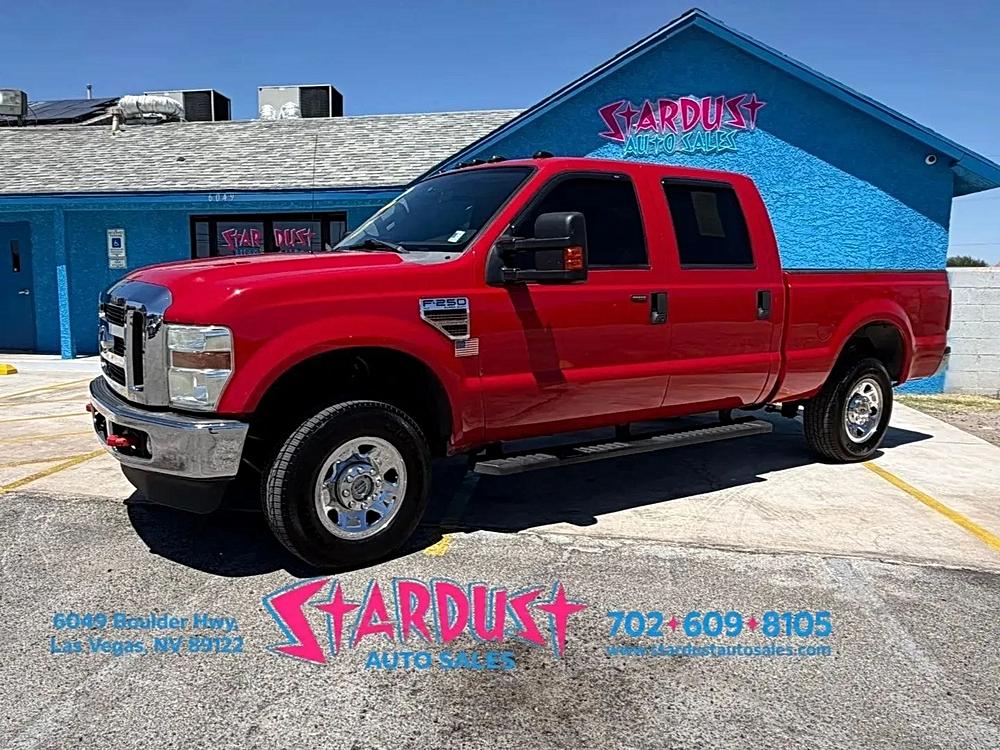 2008 Ford F250 Super Duty Crew Cab 4x4 Automatic