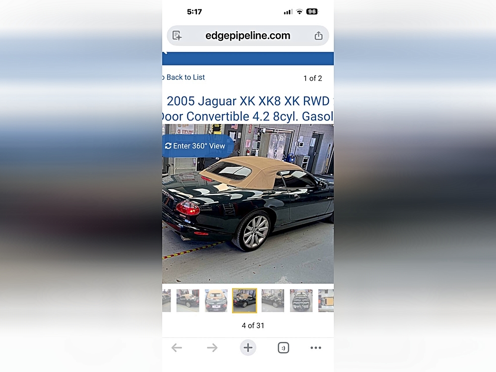 2005 Jaguar XK Series XK8 Convertible