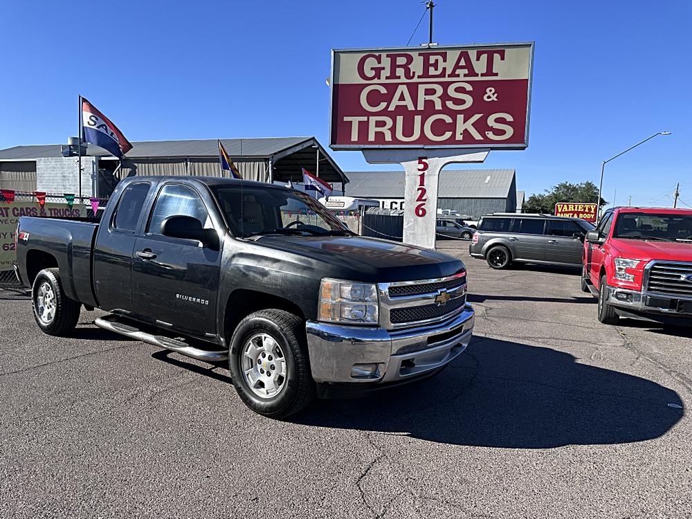 2012 Chevrolet Silverado 1500 4WD Ext Cab 143.5" LT