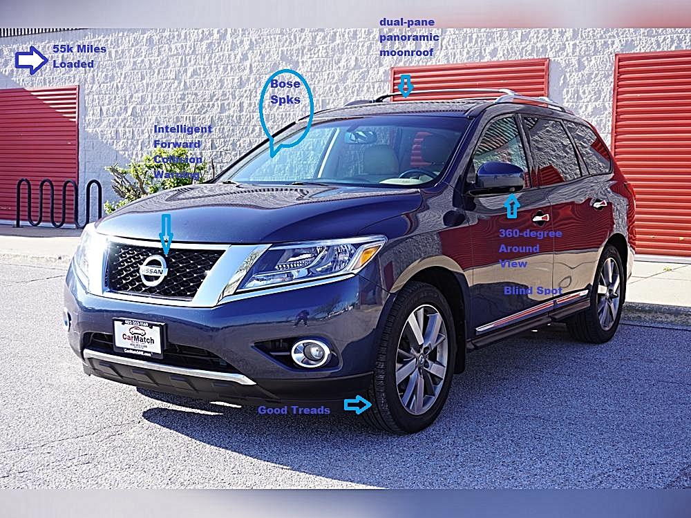2016 Nissan Pathfinder Platinum 4WD's photo