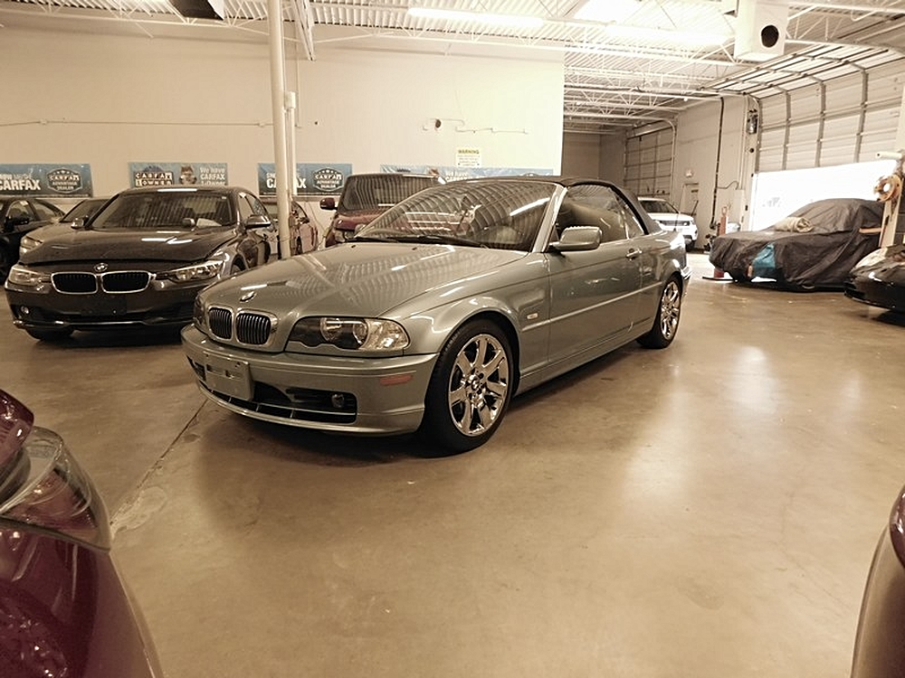 2002 BMW 325CI CONVERTIBLE 6SPD MANUAL 96K $6995