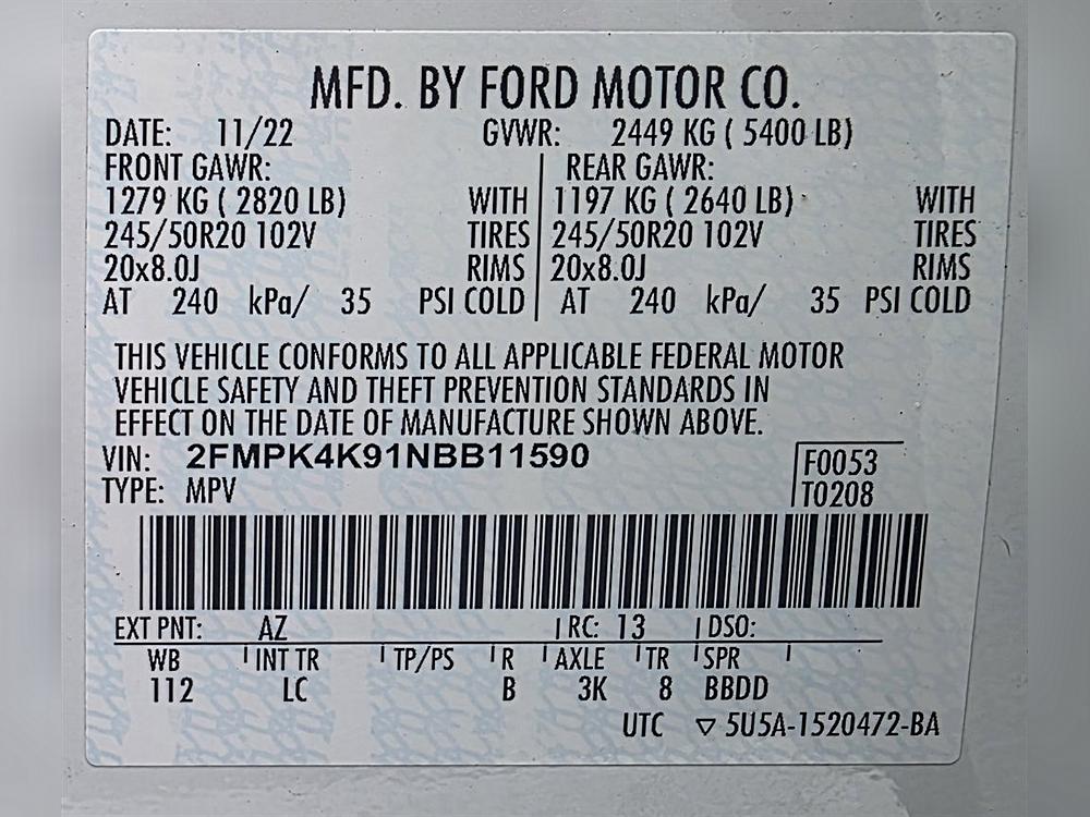 2022 Ford Edge Titanium - Photo 45