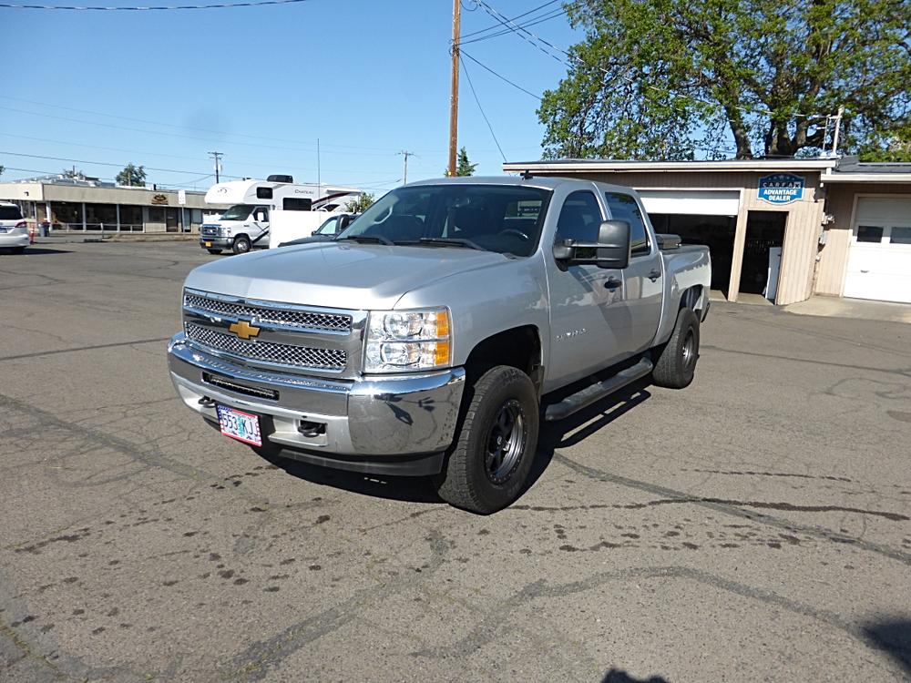 2013 Chevrolet Silverado 1500 4WD Crew Cab 143.5" LT