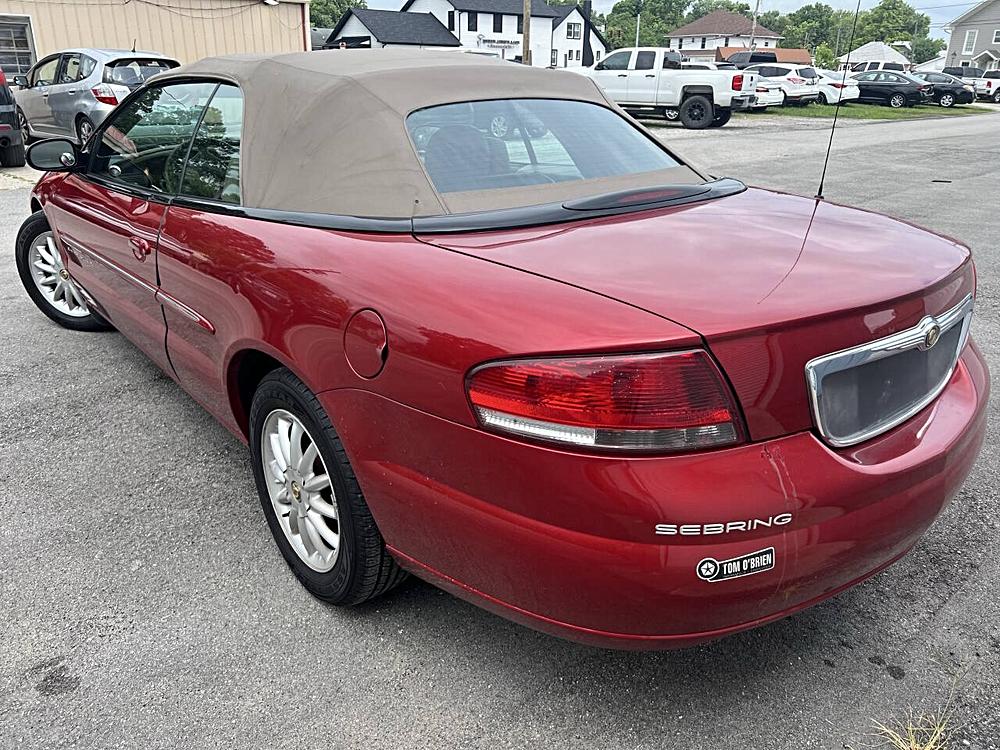 2001 Chrysler Sebring LXi 2dr Convertible