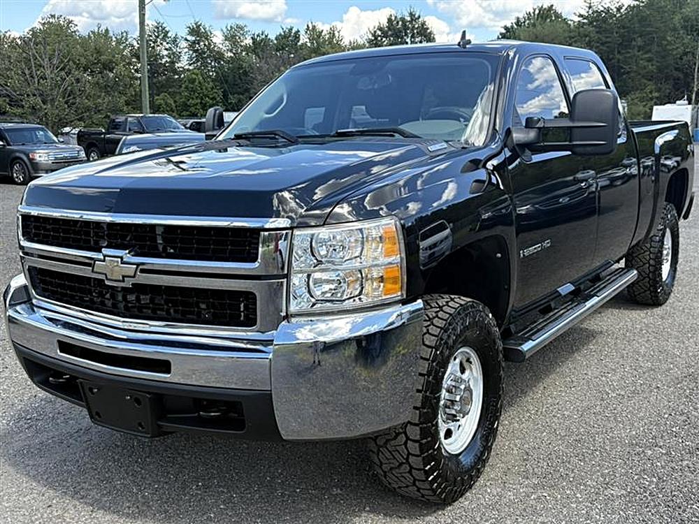 2009 CHEVROLET SILVERADO 2500HD LT CREW CAB 4WD w/6.6L DURAMAX DIESEL ENGINE