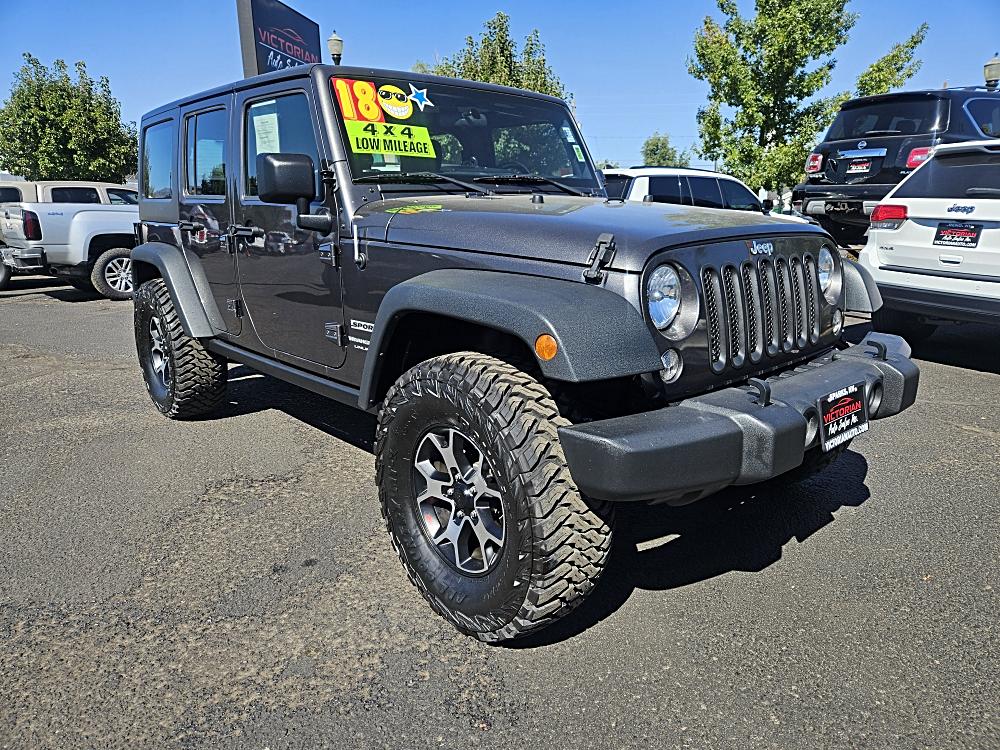 2018 Jeep Wrangler JK Unlimited Sport