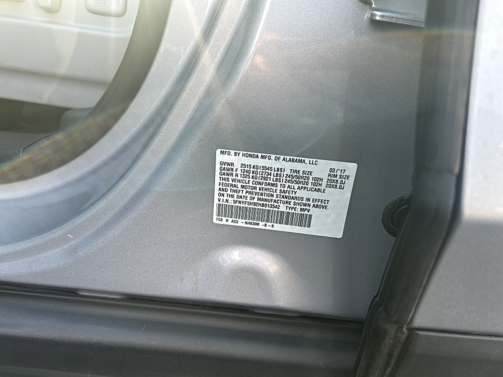 2017 Honda Pilot Touring - Photo 11