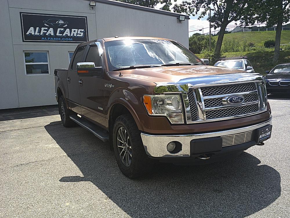2012 Ford F-150 4WD SuperCrew 145" Lariat