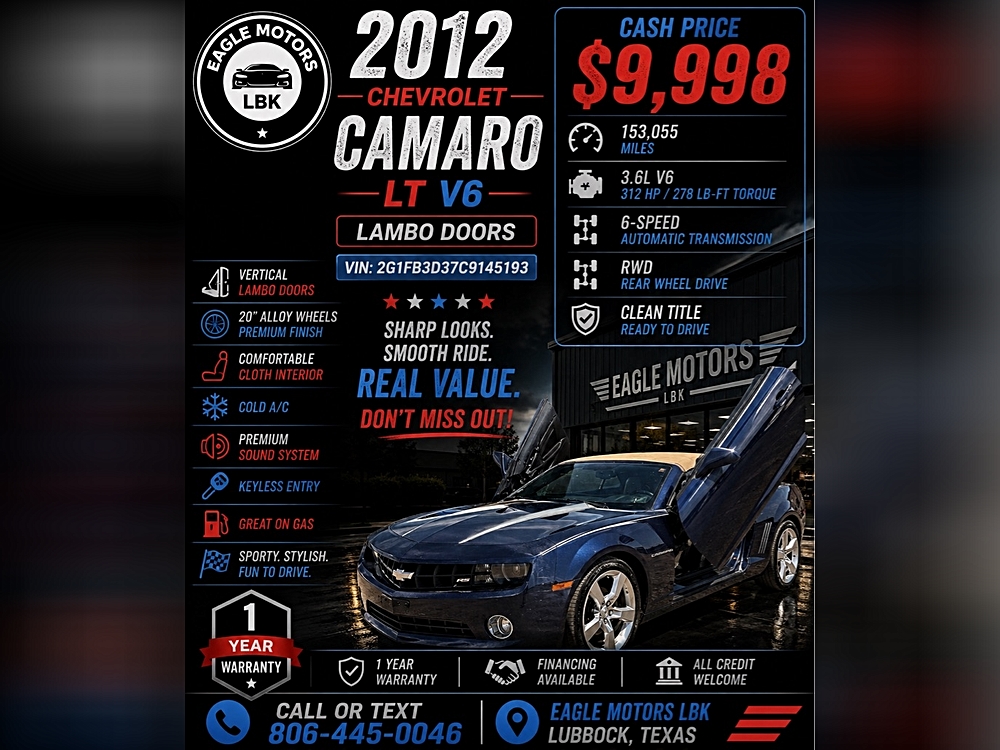 2012 Chevrolet Camaro