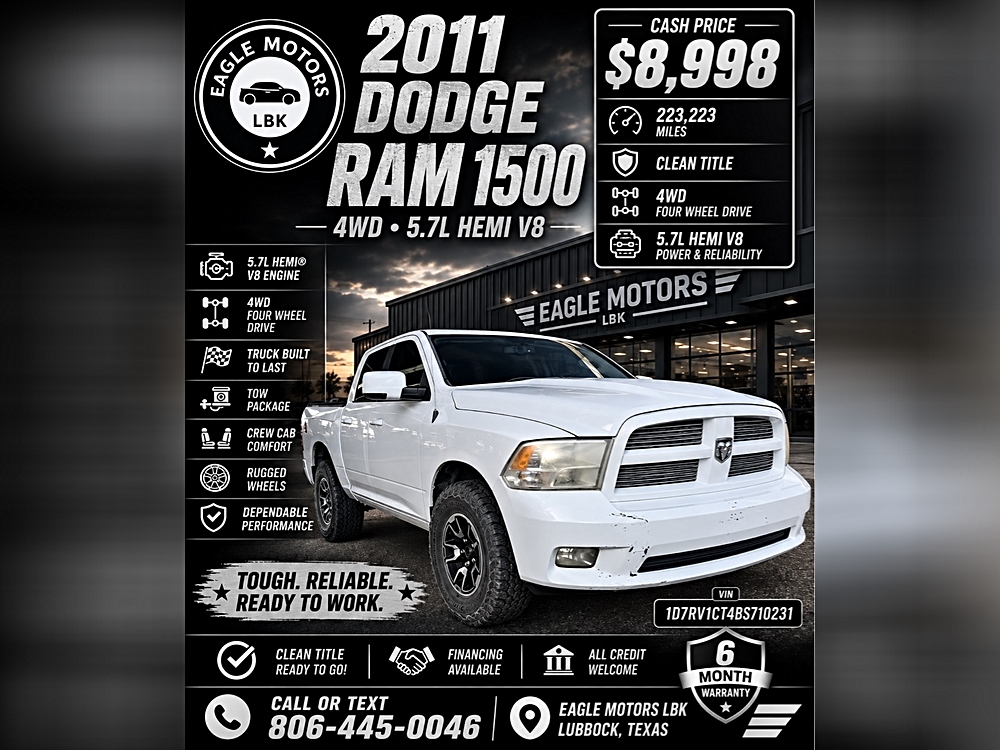 2011 RAM 1500 Pickup