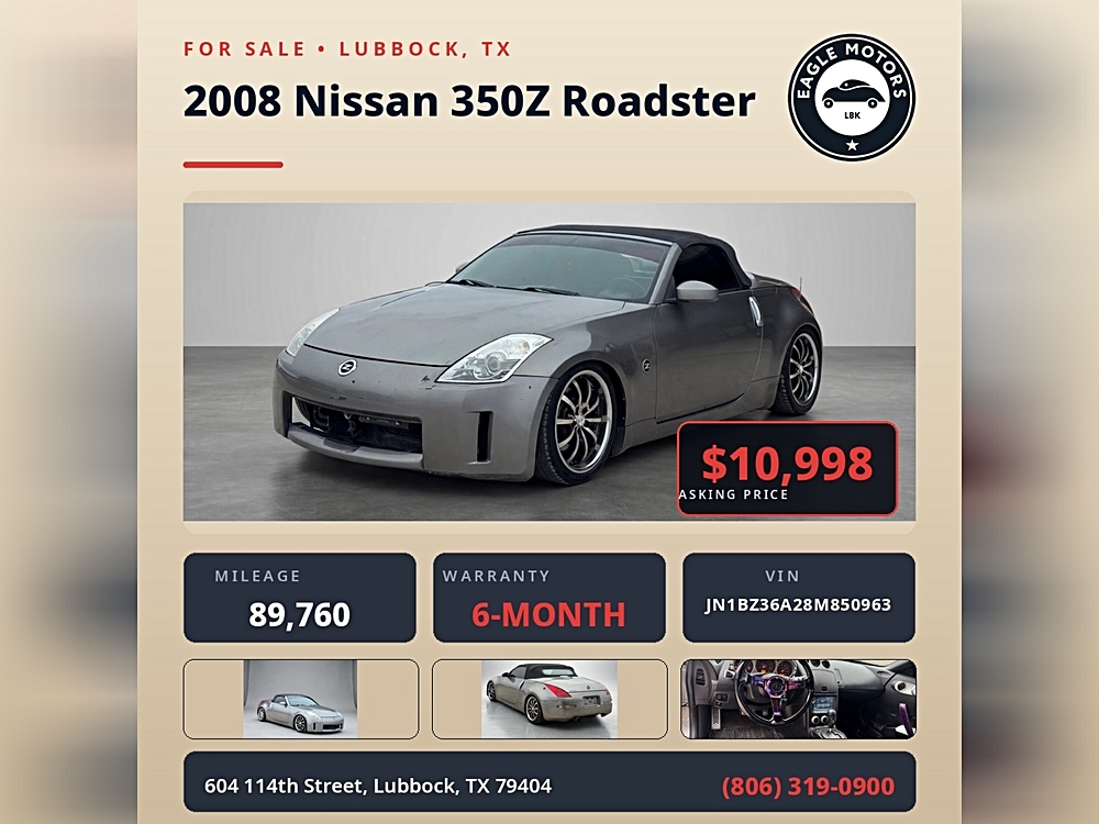 2008 Nissan 350Z Roadster