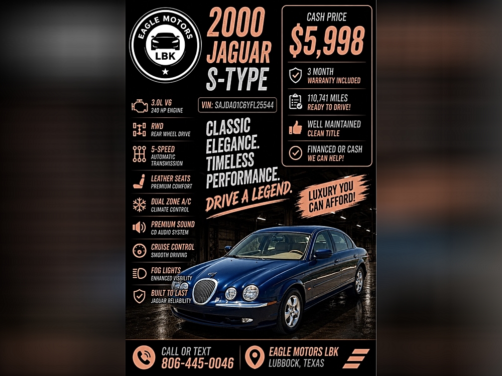 2000 Jaguar S-Type