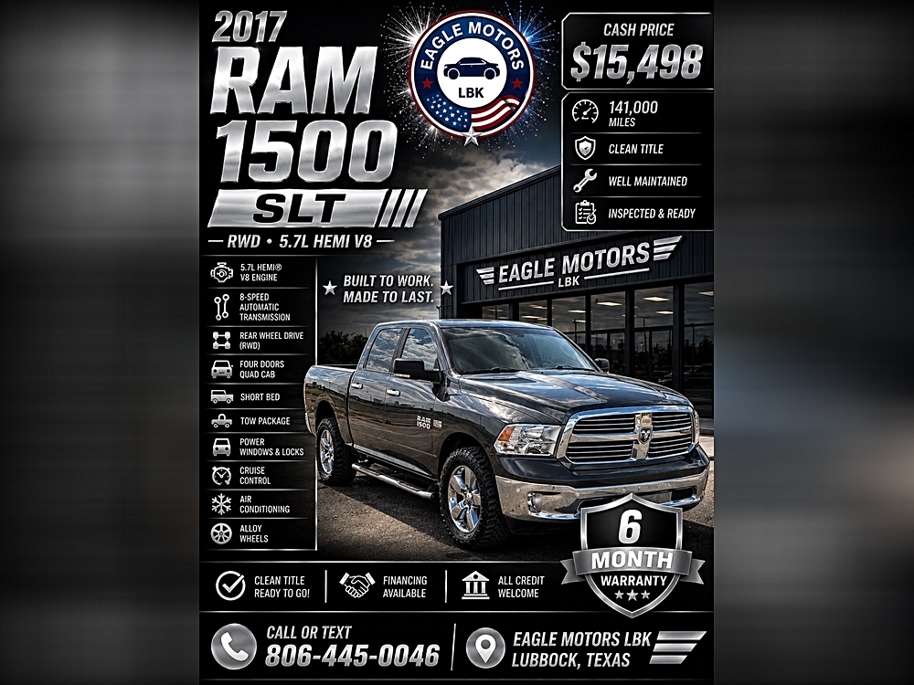 2017 RAM 1500 Pickup