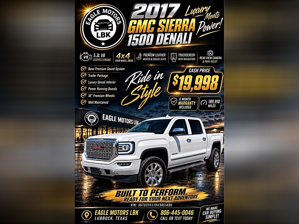 2017 GMC Sierra 1500 Denali