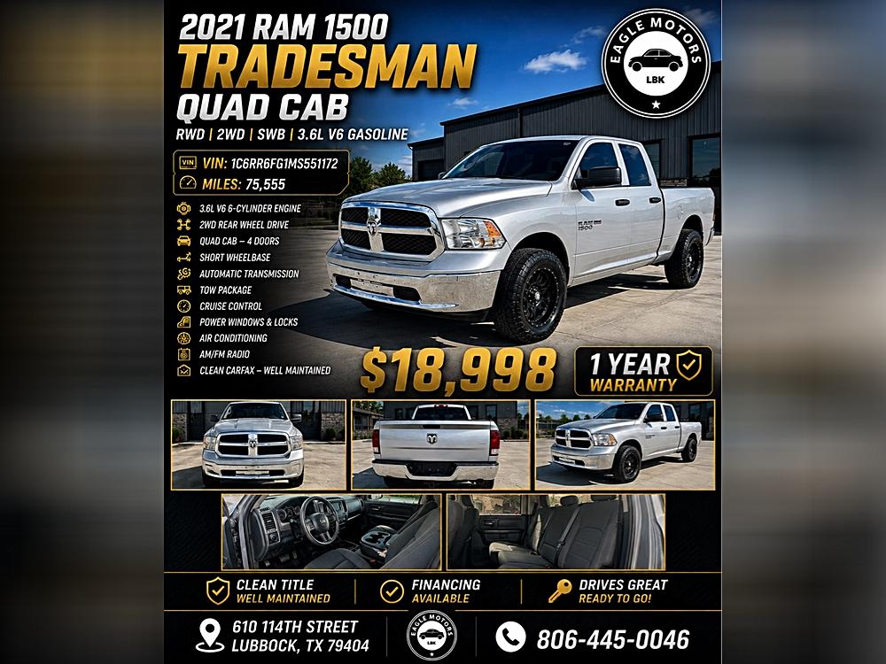 2021 RAM 1500 Classic