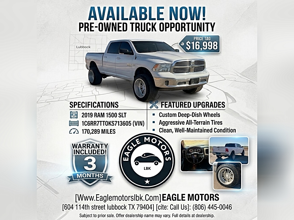 2019 RAM 1500 Classic Big Horn