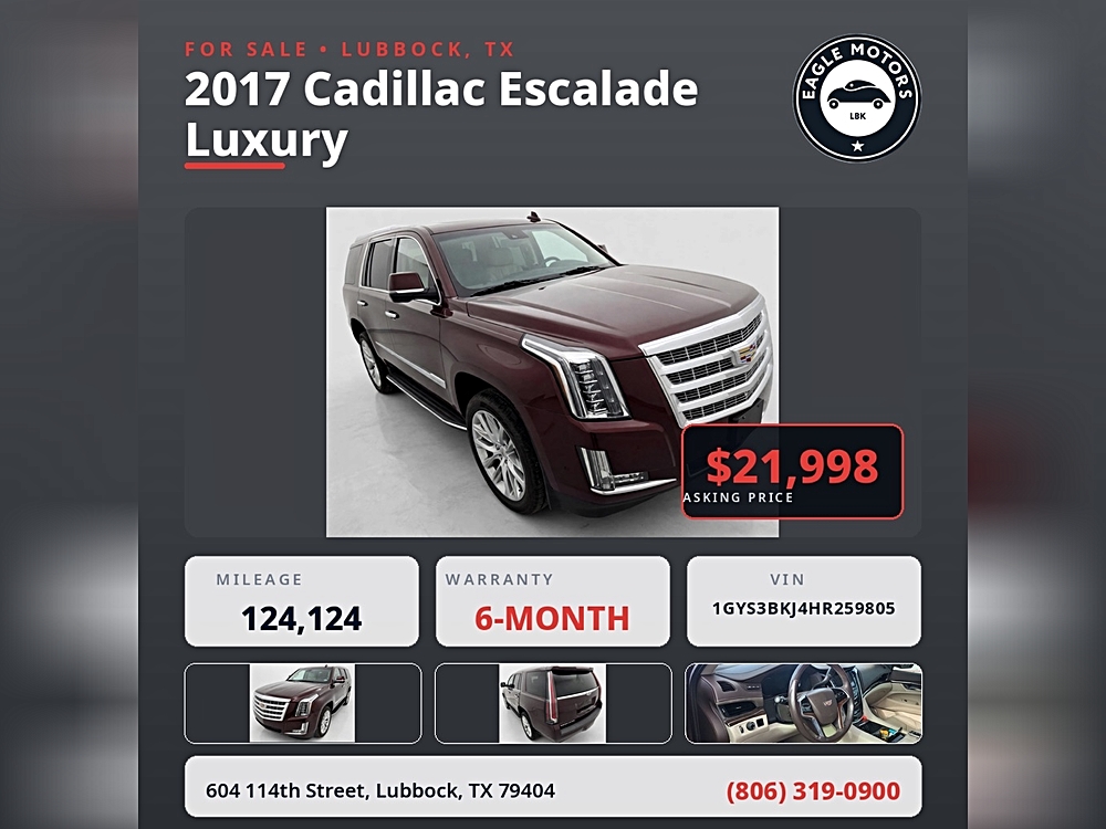 2017 Cadillac Escalade